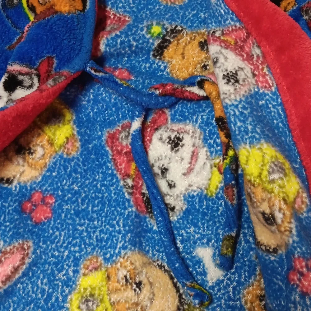 Nickelodeon Blue and Red Kids Pajama Robe - Picture 6 of 11